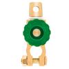 Выключатель-разъединитель аккумулятора для тяжелого автомобиля 12 В 24 В зеленый 17 мм подходит для стандартных автозапчастей с отрицательной клеммой