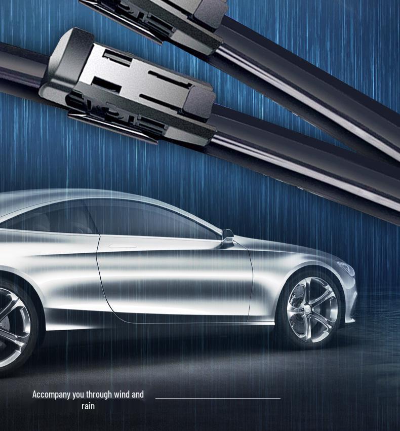 Бескаркасная передняя щетка стеклоочистителя, совместимая с Baojun 560, Baojun 730 и Hongguang Silent Wiper