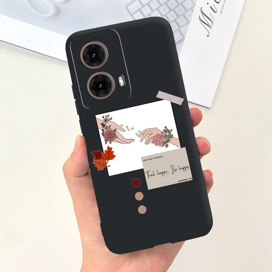 Для Motorola Moto G85 5G Чехол Милые Девочки-Астронавты Мягкий Силиконовый ТПУ Чехол для Телефона Для Moto G85 2024 Funda G 85 MotoG85 Матовый Чехол