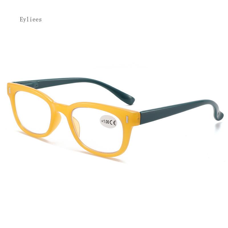 Reading Glasses For Men Women Round/Square Frame/Cat Eye Spring Hinge Ultra Light Readers Eyeglasses Presbyopia With Diopter