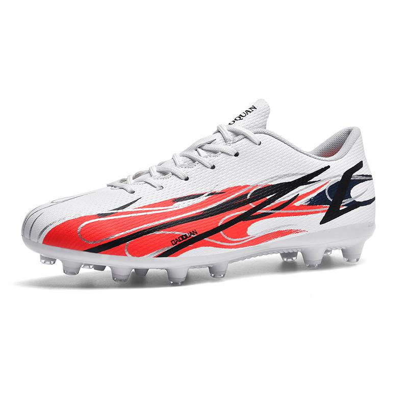 Mens Football Shoes New FG/TF Training Football Boots Artificial Grass Lightweight Outdoor Sports Soccer Shoes for Man