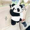 Plush  Car Tissue Holder Boxes Car Backseat Hanging Tissue Bag Box Plush Holder Cover Auto Toys Interior Decoration