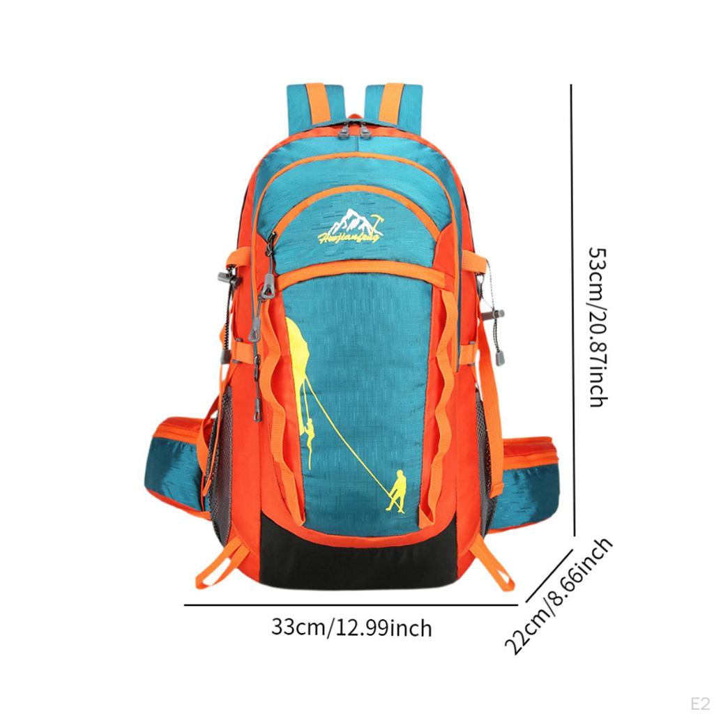 Hiking Backpack Back Pack Lightweight Traveling Bag Portable Sports Daypack for Training