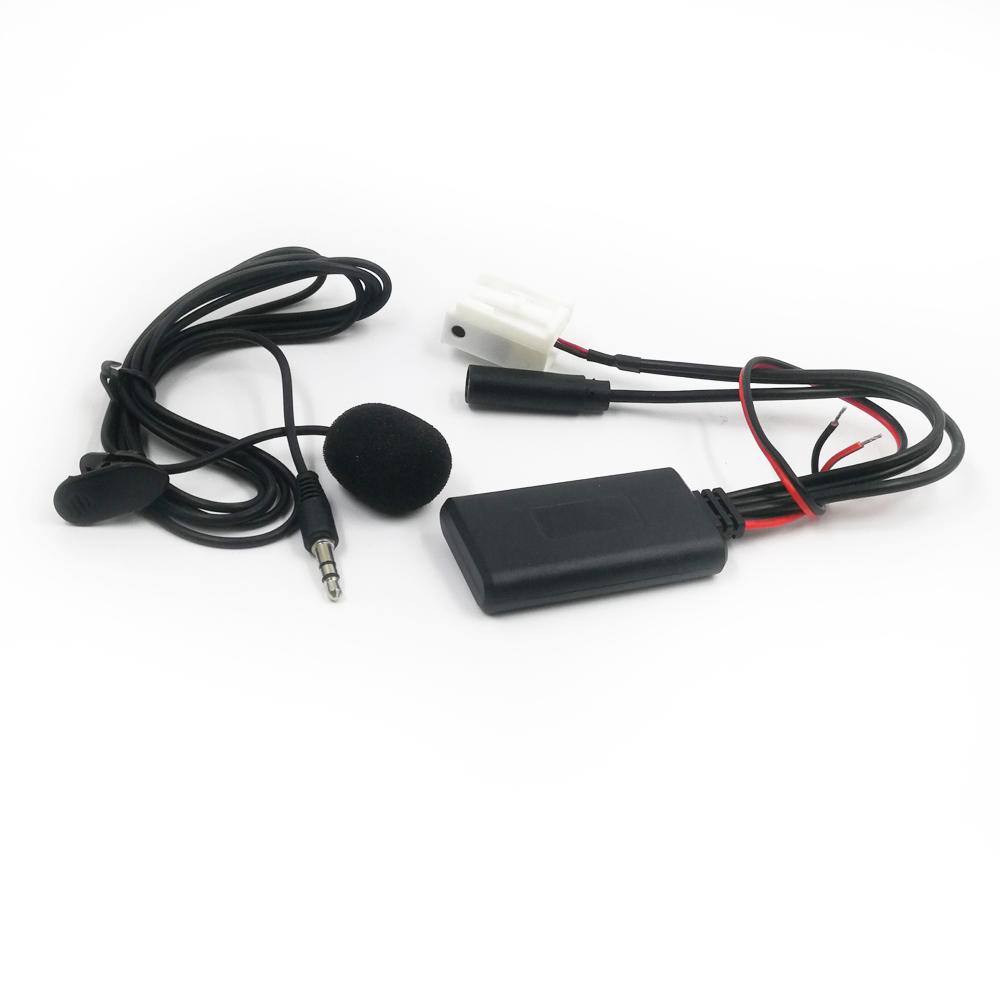 Biurlink Car Radio RD4 Bluetooth Music AUX Phone Call Handsfree MIC Adapter For Peugeot for Citroen 12Pin