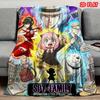 Spy Fake Family Print FlAannel Blanket, High quality Comfortable for All Seasons, Home Decor, Warmth and Comfort