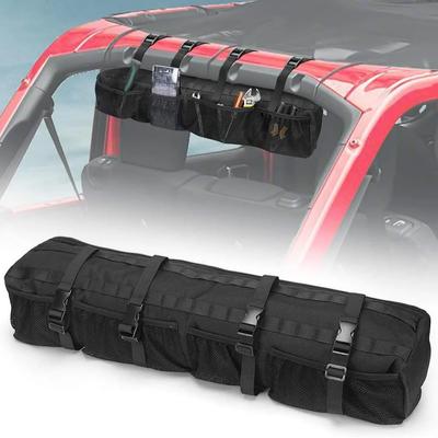 Сумка-органайзер для хранения на рулонной дуге для Jeep Wrangler LJ TJ JK JL Gladiator JT с несколькими карманами, органайзерами и держателем для наборов инструментов