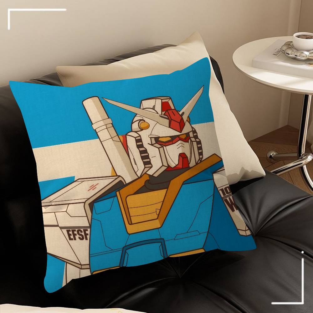 Аниме крутой g-g-GUNDAM классический Чехол на подушку с дизайном кленовых листьев Счастливый Осенний Урожай декор Праздничный Декораци Чехол на подушку