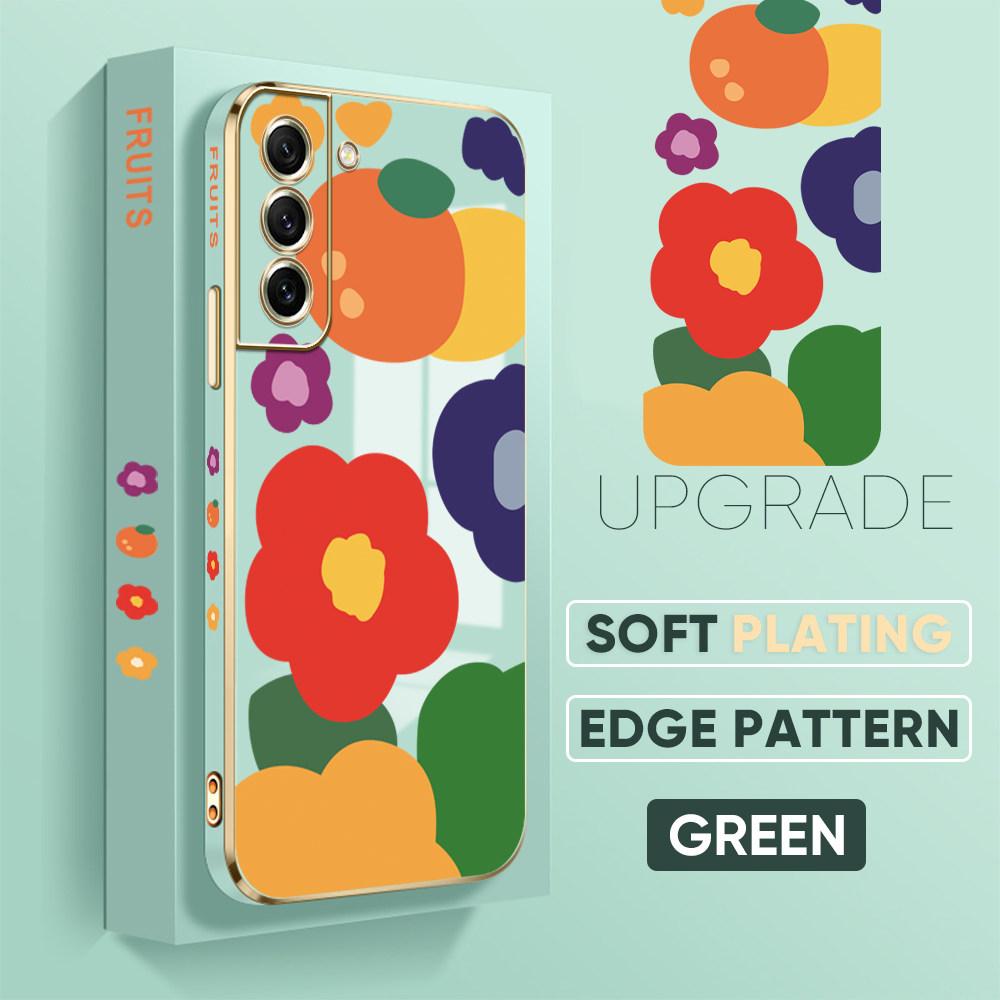 Красочные печатные узоры с квадратным краем корпуса с покрытием корпуса телефона Роскошное покрытие Мягкий чехол для телефона для iPhone Motorola Moto OnePlus Samsung