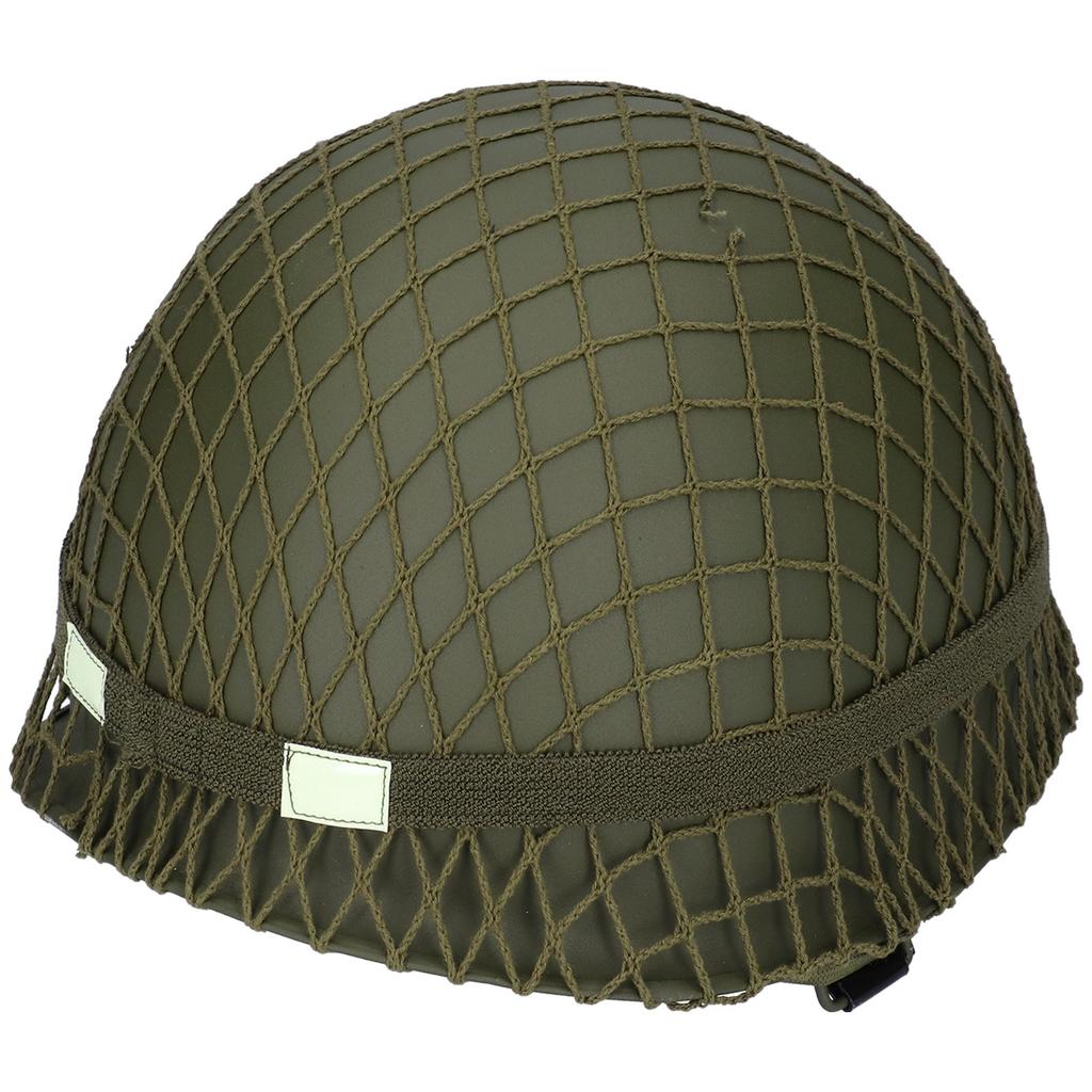 Идеальный шлем армии США M1 Green времен Второй мировой войны, классический шлем времен Второй мировой войны с сеткой и подбородочным ремнем