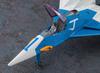 Hasegawa Creator Works Series Crusher Joe Fighter 1 Scale Plastic Model Kit CW15 1/72