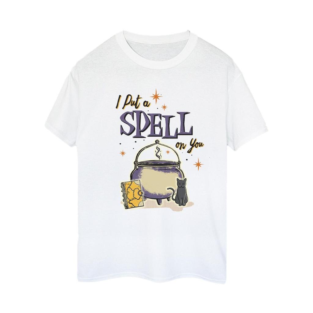 Disney Womens/Ladies Hocus Pocus Spell On You Cotton Boyfriend T-Shirt