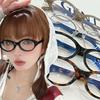 Модные Винтажные Очки с Овальной Оправой Ретро Очки Бренд Солнцезащитные Очки Компьютерные Очки для Чтения Очки с Защитой от Синего Света Декорация