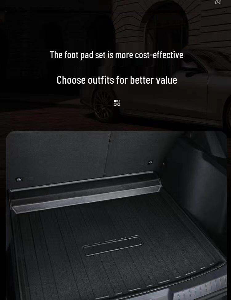 Geely Binyue Cool TPE Car Floor Mats – Waterproof, Wear-Resistant, Eco-Friendly, with Door Sill Protection