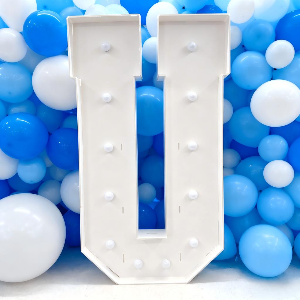 С светодиодной подсветкой Cool White, Letter KT Board 4 фута/120 см – Фон для свадьбы, дня рождения, Декор, Декор для выпускного вечера – Световой знак-вывеска