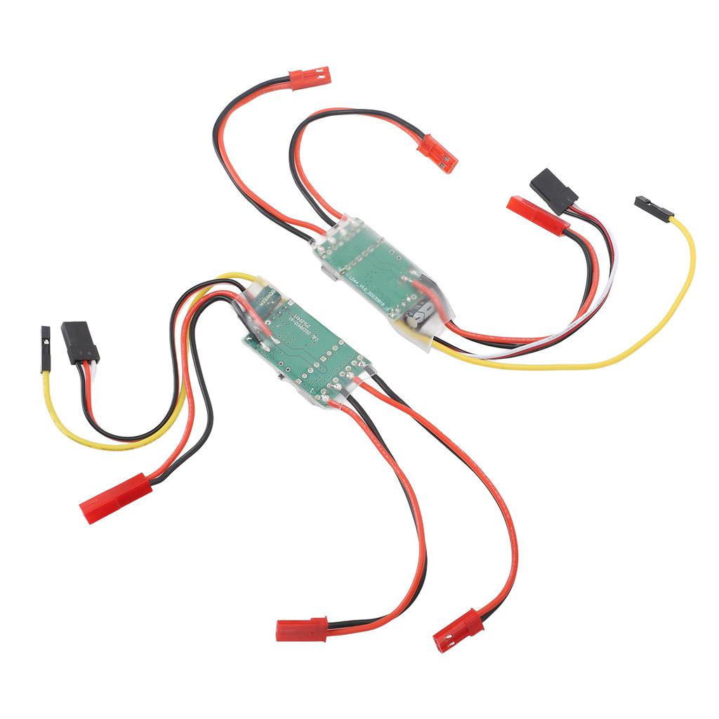 2PCS Brushed ESC Двусторонний Двунаправленный Водонепроницаемый 5A Дифференциальный ESC Электронный Регулятор Скорости