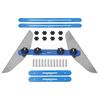 Stair Tread Template Tool 11in-60in Alloy Stair Tread Measuring Tool Stair Tread with Scale for Risers Partition Drywall