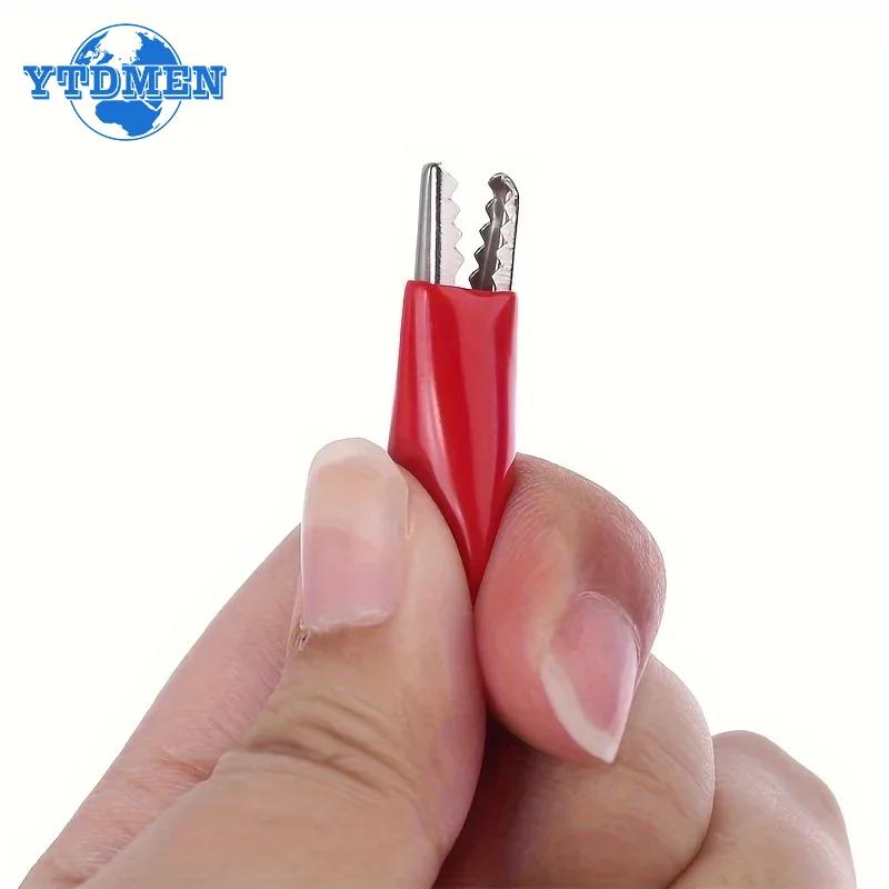 Зажимы типа "крокодил" для тестирования, зажим для штекера USB, тестовые провода, разъем, адаптер питания, провод 60 см, зажимы "крокодил"