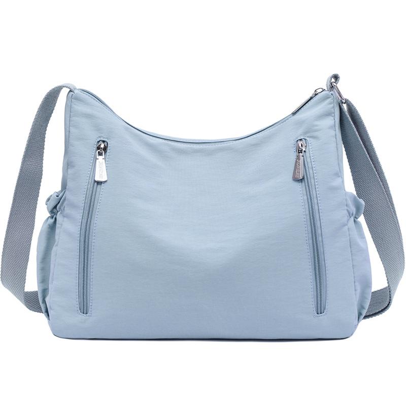 Нейлоновая сумка большой вместимости Женская на плечо через плечо Легкая сумка-тоут для поездок