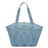 Fabric Tote Bag, Shopping Bag, Shoulder Bag, Handbag Regular Women's Gray Blue Casual CV0063-494