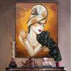 Needlework 5D DIY Diamond Painting Beauty Woman Diamond Embroidery Cross Stitch Red Lip Rhinestone