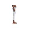 Nike Баскетбольные тренировочные брюки Pro Hypercool Letter Waistband с компрессионным эффектом три четверти, мужские штаны, белые 891835-100