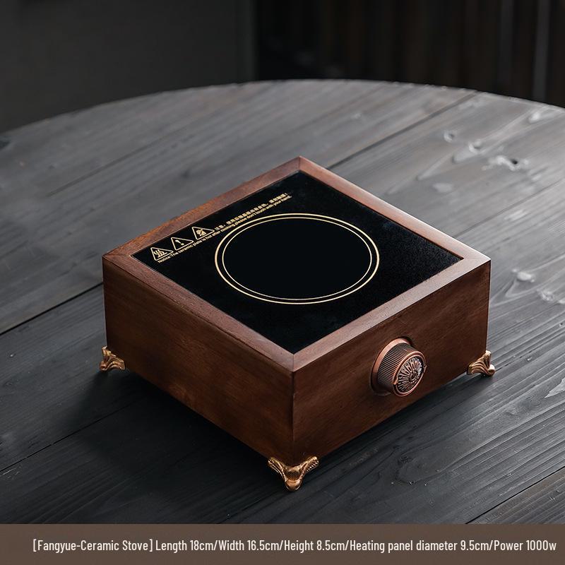 Электрический керамический чайный сервиз с индукционной плитой: Стеклянный кипятильник и пароварка для заваривания полезного чая