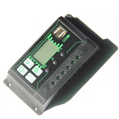 ШИМ-контроллер солнечной зарядки 10A-100A с двойным USB-выходом