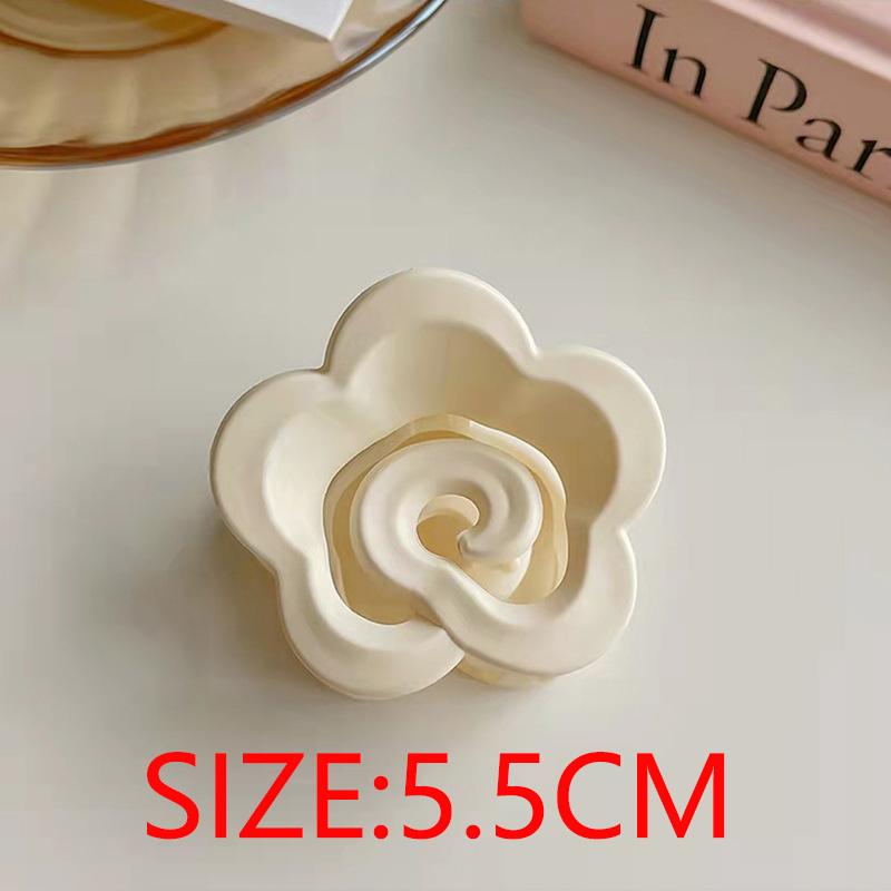 1 шт. милые заколки для волос с цветком для девочек, заколки-крабы, женские шпильки, заколки-крабы, держатели для хвостиков, головные уборы, аксессуары для волос