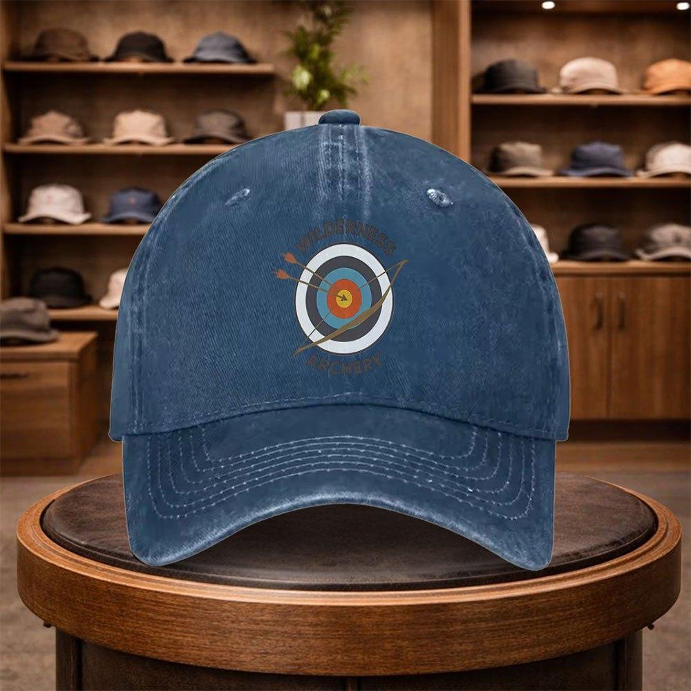 Wilderness Archery Print Baseball Cap Casual Snapback Fashion Hat Adjustable Outdoor Leisure Cap for All Seasons Ideal for
