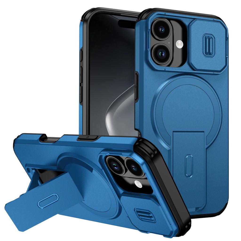 Чехол-подставка с защитной задней крышкой для iPhone 17 Pro Max Air 16 16e Plus Pro Жесткий чехол для iPhone 17 для iphone17