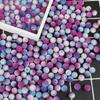 10mm 50pcs Acrylic Bayberry Gradient Color Round Loose Beads for DIY Jewelry Making