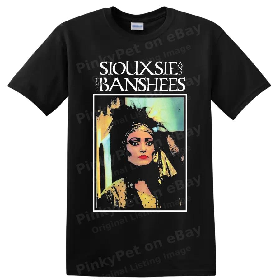 Siouxsie And The Banshees Punk Rock T Shirt Vintage Portrait Graphic Band Tee