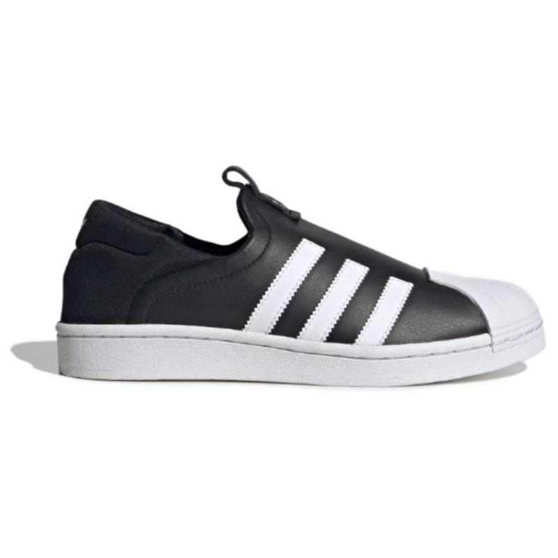 adidas Женские кроссовки Superstar Slip On 'Black White' IG5717