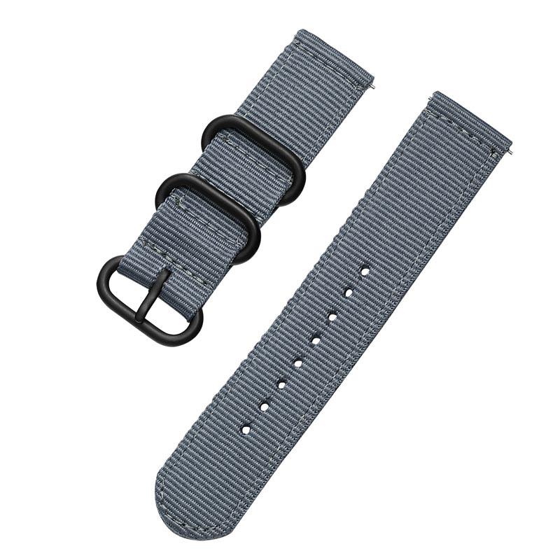 Тканый нейлоновый универсальный браслет для часов Srtap Writst ремешок для часов водонепроницаемый прочный спортивный 18/20/22/24 мм
