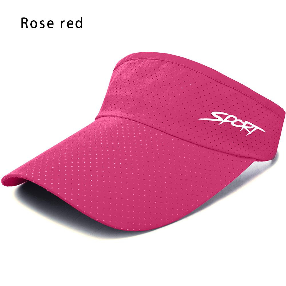 Men Women Breathable Running Sport Headband Sun Hat Sports Visor Baseball Cap Beach Hat