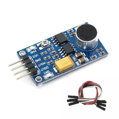 Модуль обнаружения звука LM386 с усилением 200X Для систем мониторинга окружающей среды и умного дома