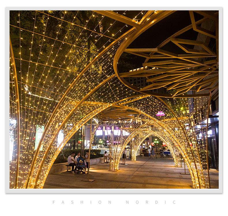 Водонепроницаемая светодиодная гирлянда «Звездное небо» 24 В: Праздничный и уличный декор