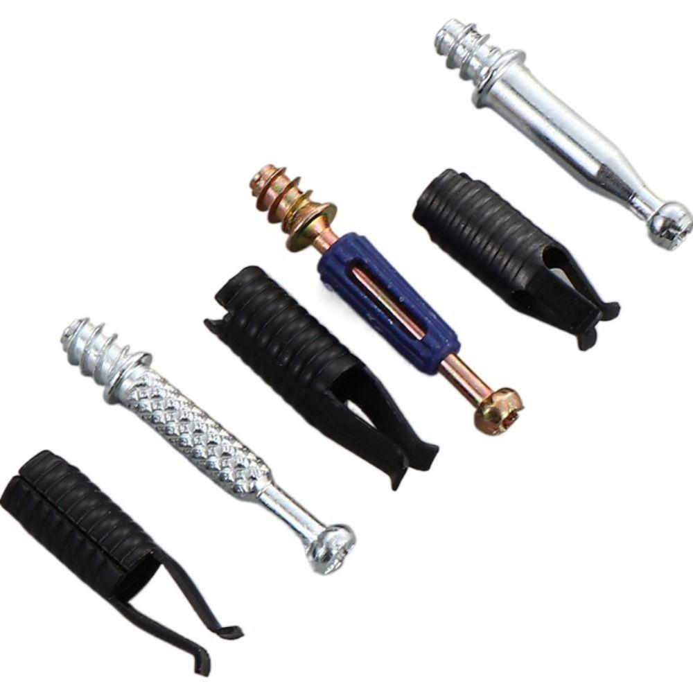 50 шт. Эксцентриковые колеса Комплект для соединения мебели Фиксатор боковой гайки Винт Гайка Соединители Фиксатор соединения 2-в-1 Болт