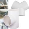 1pc 100mm Ducting T/Y Shape Duct Connector Ventilation Tube Joint Coupler 3 Ways Splitter Exhaust Pipe Fittings