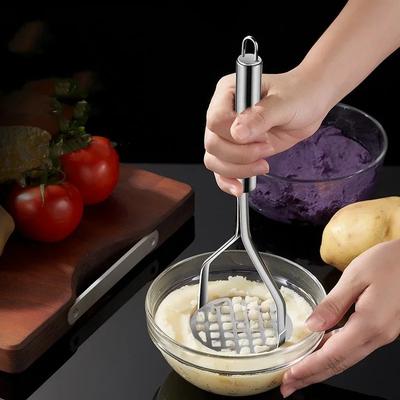 Творческий картофельный пресс-давилка, картофельный пюре, измельчитель картофеля из нержавеющей стали, толкатель, фруктовые инструменты, кухонный гаджет Cocina