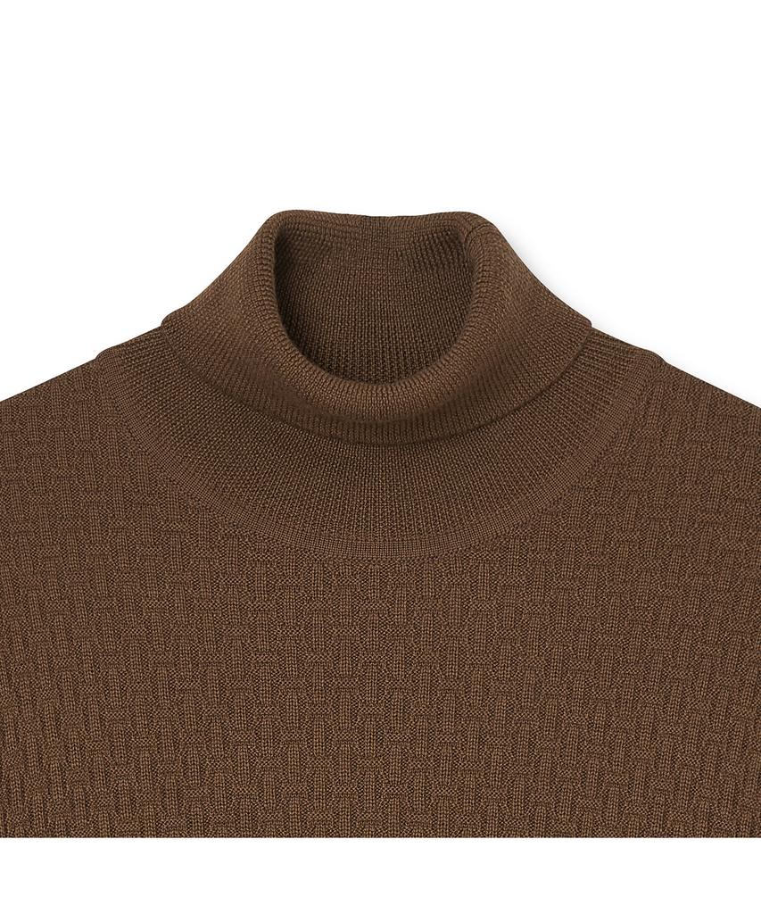 IOLO Signature Turtleneck_Brown