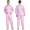 Stand Collar Front Zip Jumpsuit M-5XL - Mens Adults Anti-static Dustproof Full-body Coveralls for Workshop Worker