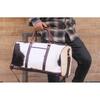 Top Grain Leather Duffle Bag – Vintage Cowhide Travel Weekender, Full-Grain Carry-On Luggage, Groomsmen Gift