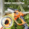 2-in-1 Cordless Pole Saw & Mini Chainsaw, 20V 2Ah Battery Pole Chainsaw, 5" Cutting Capacity 8 ft Reach Pole Saw for Branch Cutting & Tree Trimming