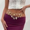 2025 Summer Bohemian Beach Shell Waist Chain for Women Sexy Bikini Belt Imitation Pearl Starfish Conch Pendant Body Jewelry