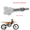 Мотоцикл для KTM XCW EXC 250 300 TPI 18-23 XCW 150 TPI 2020 2024 2024 2024 дроссельная заслонка воздушный регулятор скорости холостого хода винт болт регулятор