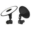 Round Cone Camera Diffuser Reflector Folding Flash Diffuser Portable Softbox Diffuser  For Portrait