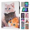 Colorful Painting Case for iPad 10.2 iPad 10.5 iPad 10.9 iPad 5 6 7 8 9 iPad Pro 11 iPad Mini 1 2 3 4 5 6 Stand Holder PU Leather Flip Cover