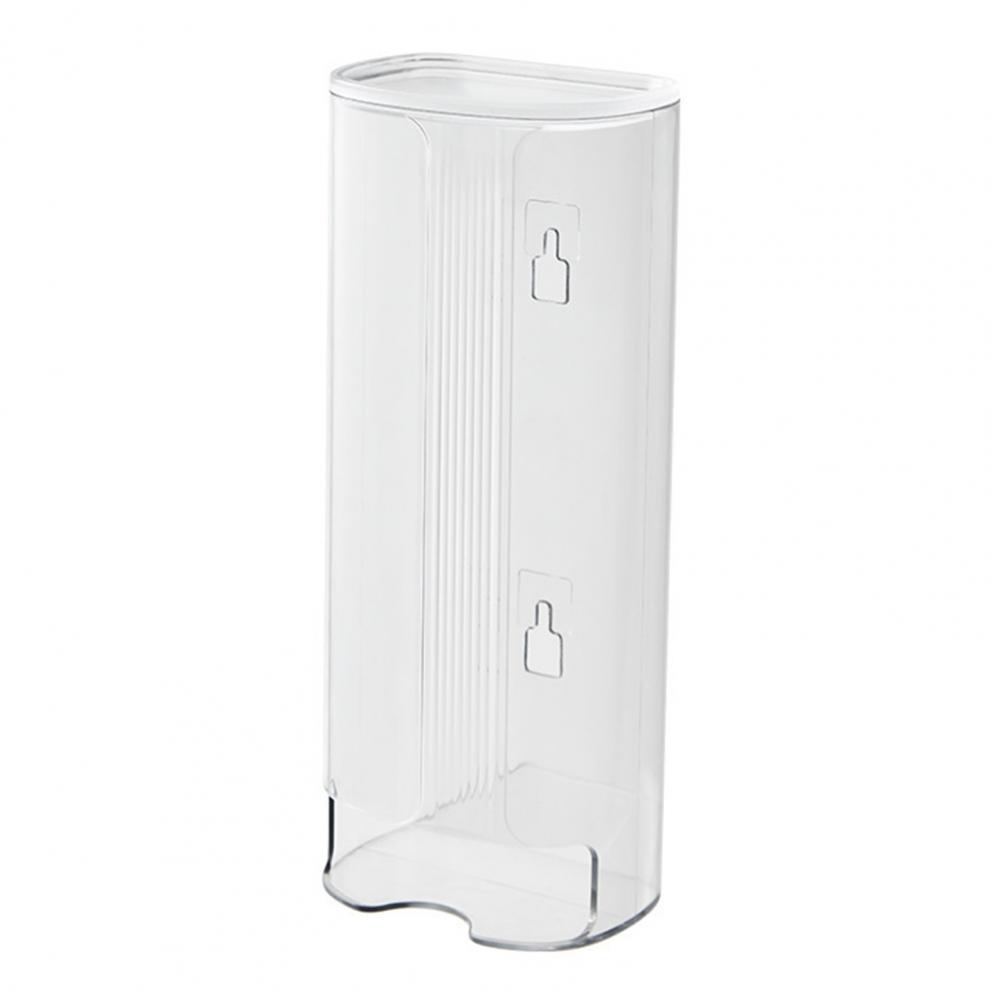 Wall Mount Storage Box Clear Visible Hollow Bottom Dustproof Socks Briefs Panties Underwear Organizer Holder Container