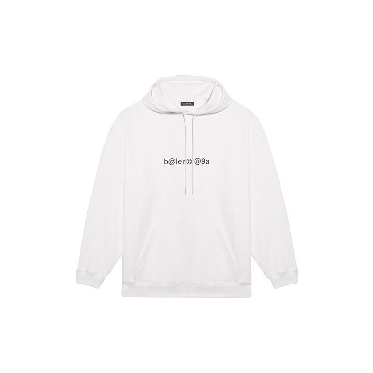 Balenciaga Толстовки Мужские Белые С Капюшоном Умеренная Обычная 570811TIV519040